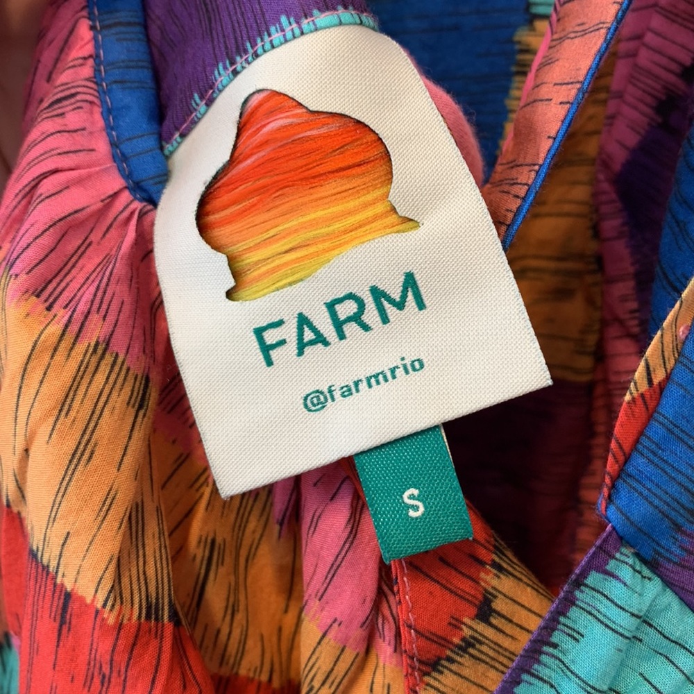 Farm Rio Stripped Maxi Dress - Picture 4 of 4